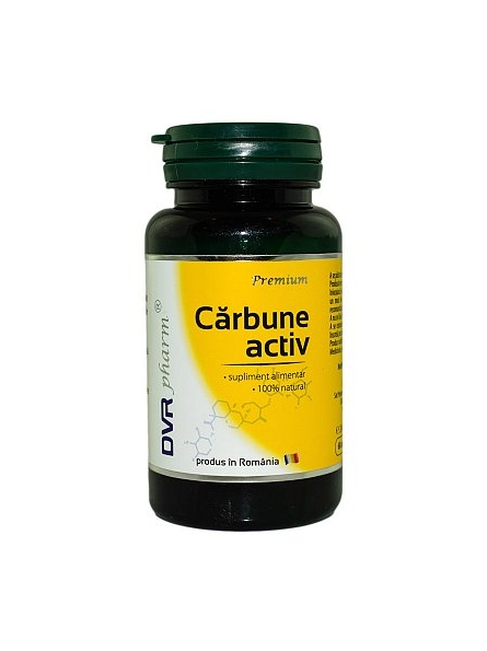 Carbune activ 60 capsule DVR Pharm