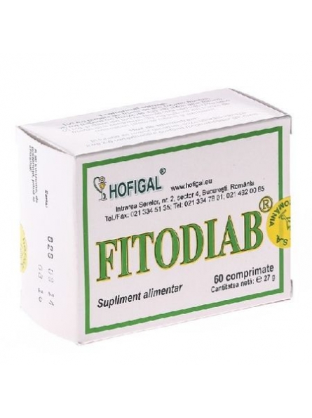 Fitodiab 60 comprimate Hofigal