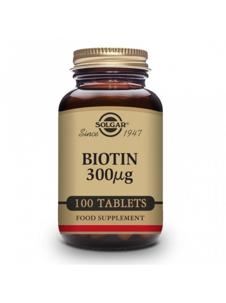Biotina 300mcg 100 tablete...