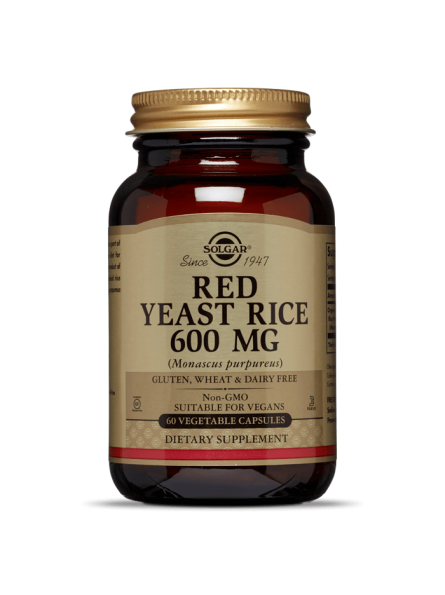 Red Yeast Rice 600mg 60 capsule Solgar