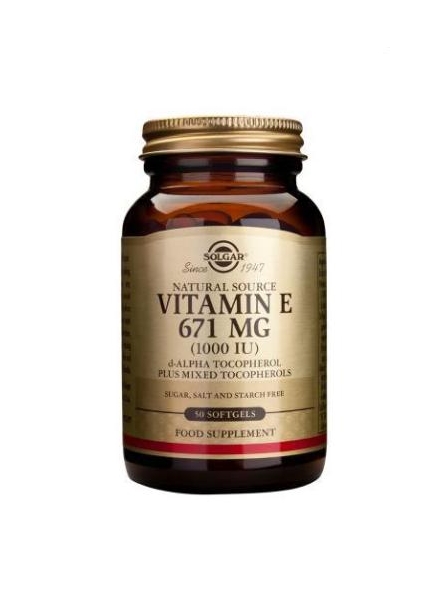 Vitamina E 1000 IU 50 capsule Solgar