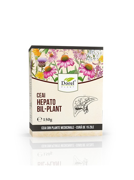 Ceai Hepato-bil-plant 150g Dorel Plant