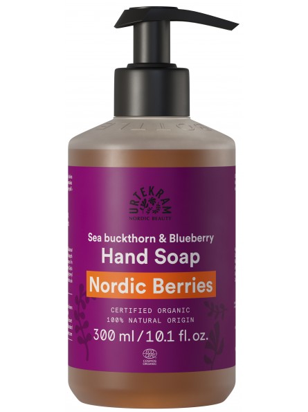 Sapun lichid bio cu fructe de padure Nordic Berries 300ml Urtekram