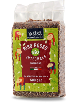 Orez rosu bio integral 500g Sottolestelle