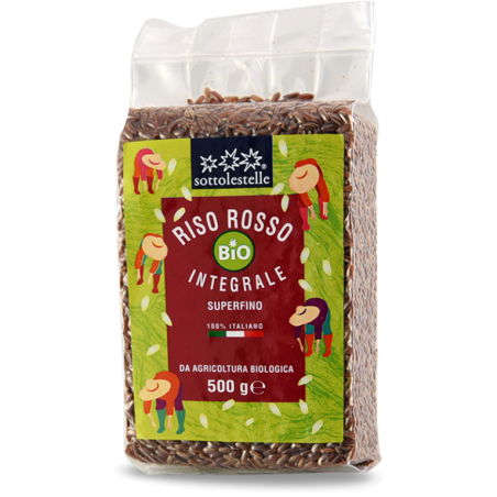 Orez rosu bio integral 500g Sottolestelle