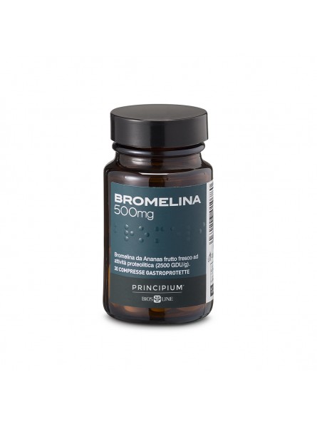 Supliment pentru sistemul digestiv Bromelina 500mg 30 comprimate Principium Bios Line
