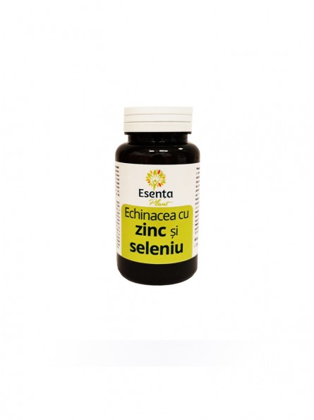 Echinacea cu zinc si seleniu 60 capsule Esenta Plant