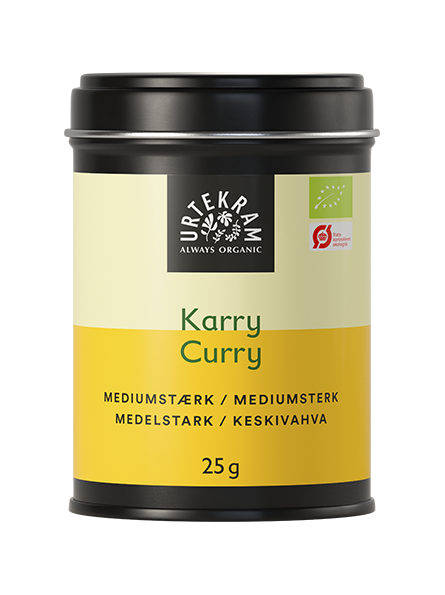 Curry bio mediu 25g Urtekram