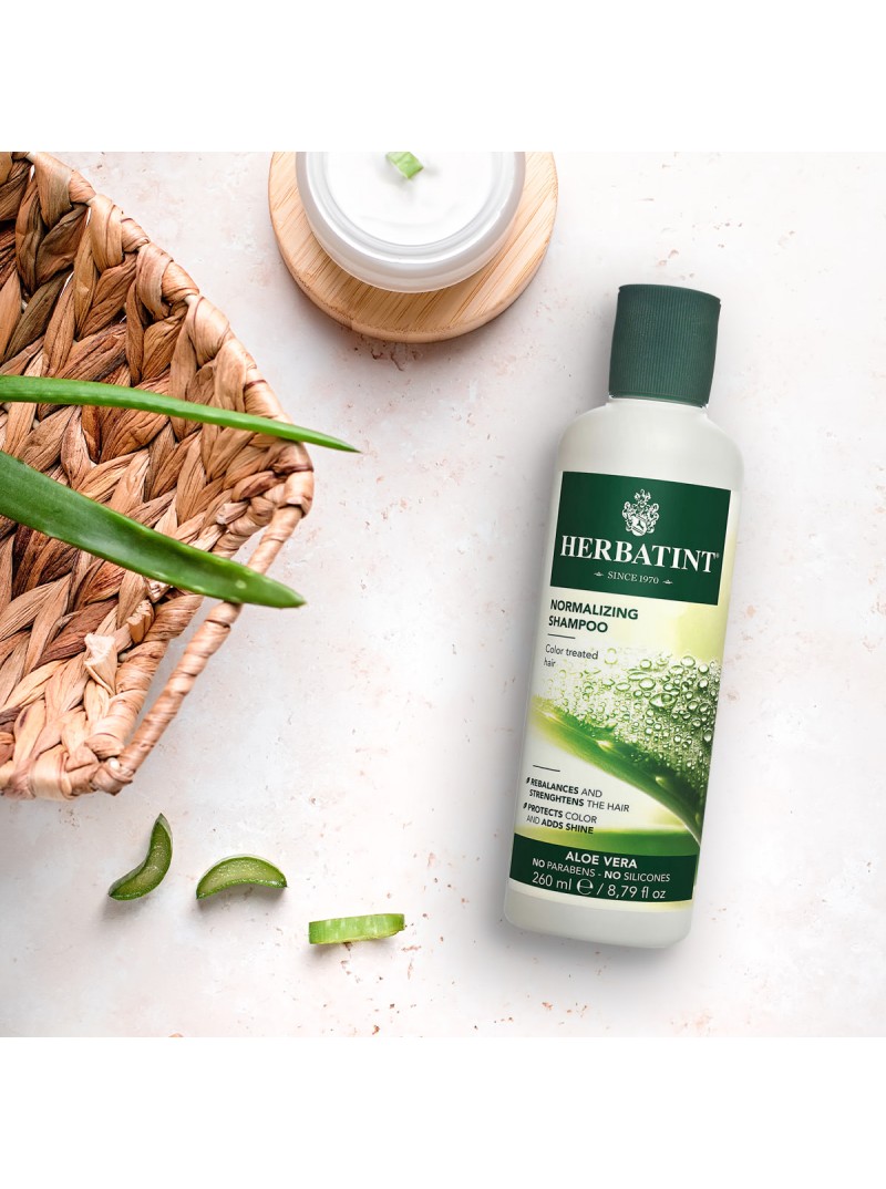 Sampon normalizator cu Aloe Vera 260ml Herbatint