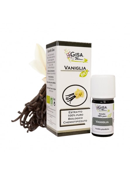 Extract de vanilie bio 5ml Gisa