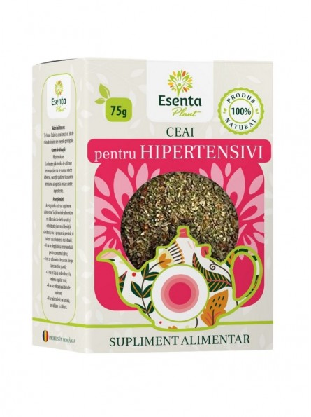 Ceai pentru hipertensivi 75g Esenta Plant