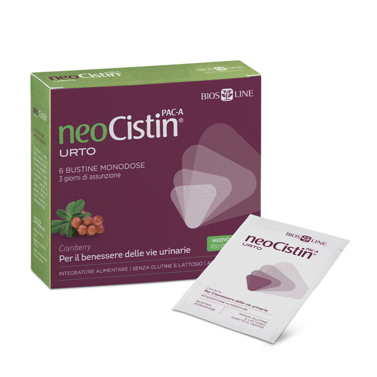 NeoCistin PAC-A Urto infectii urinare 6 plicuri Bios Line