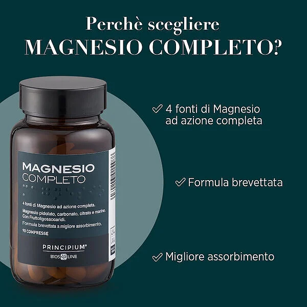 Magneziu complet 90 comprimate Principium Bios Line