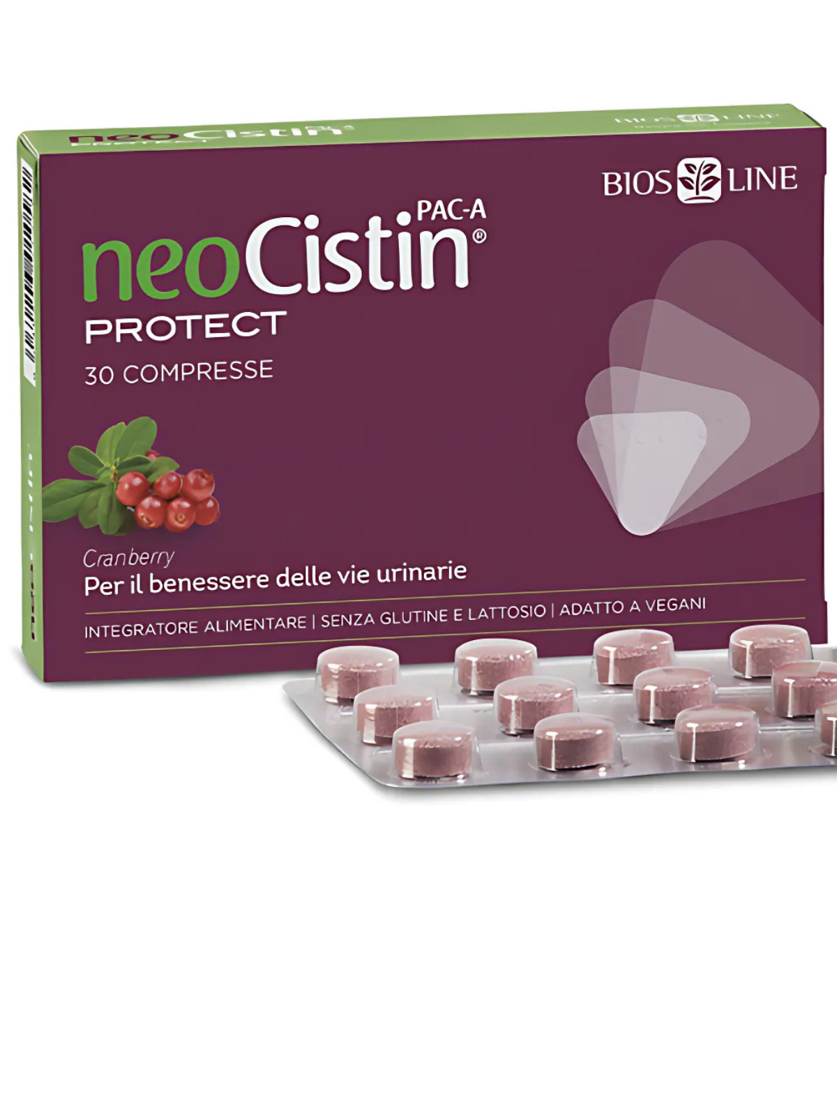 NeoCistin PAC-A Protect infectii urinare 30 comprimate Bios Line