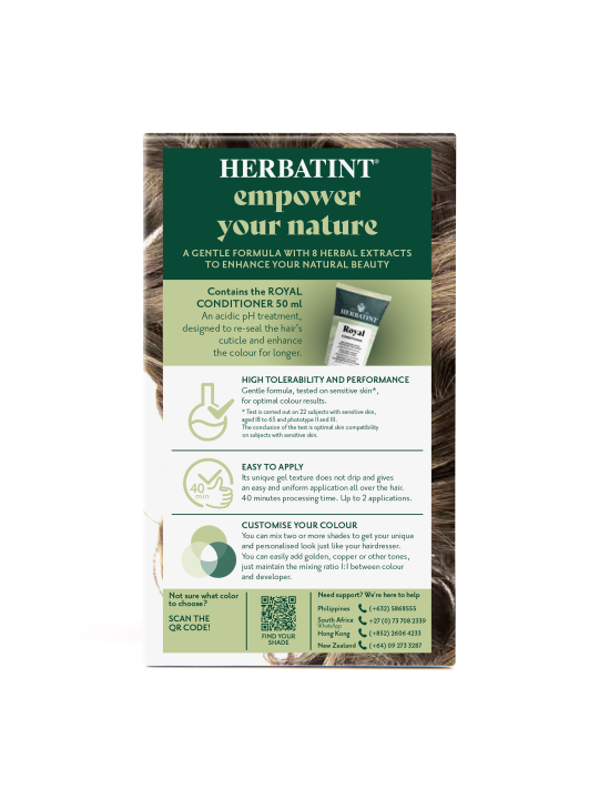 Vopsea pentru par blond 7N Herbatint