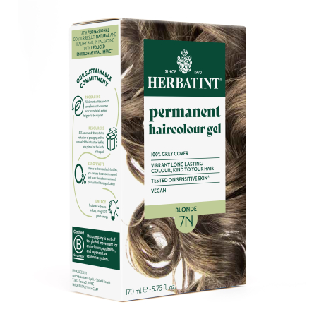 Vopsea pentru par blond 7N Herbatint