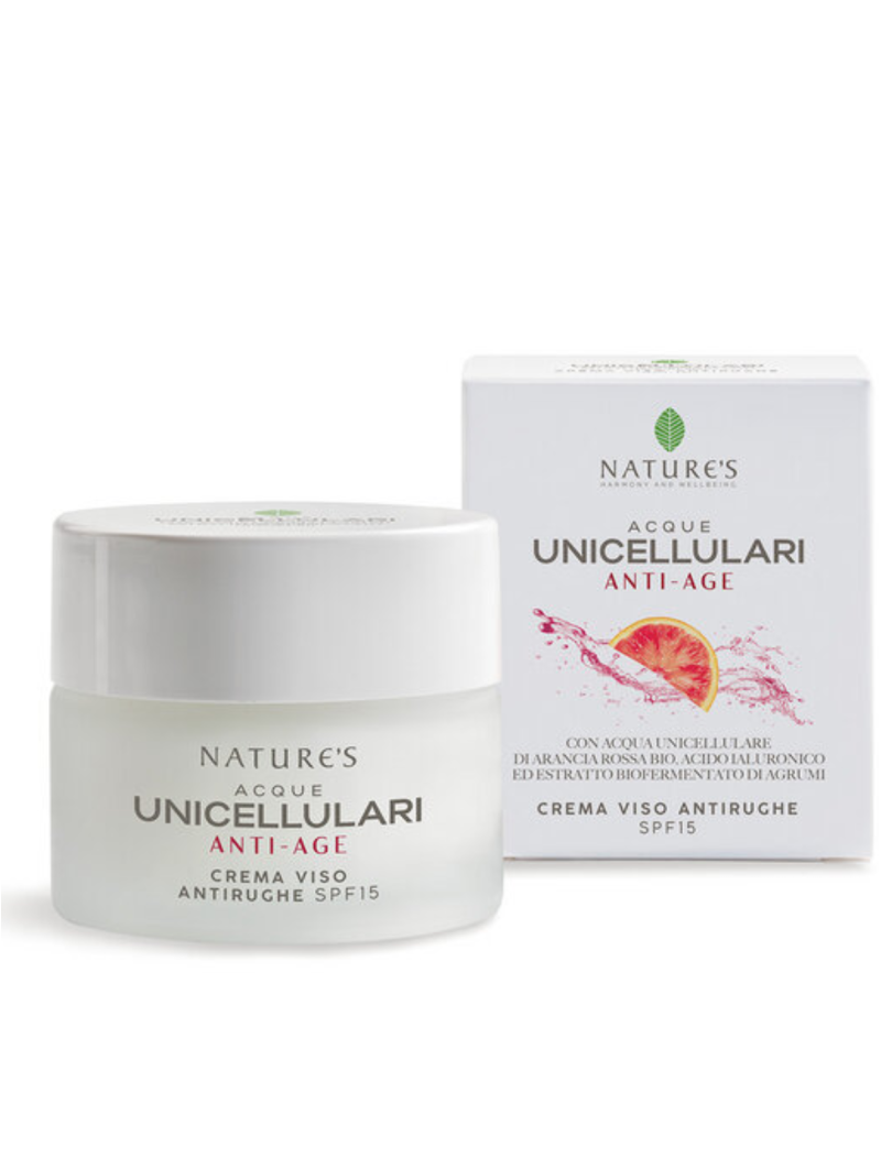 Crema de fata antirid Acque Unicellulari SPF15 50ml Nature's