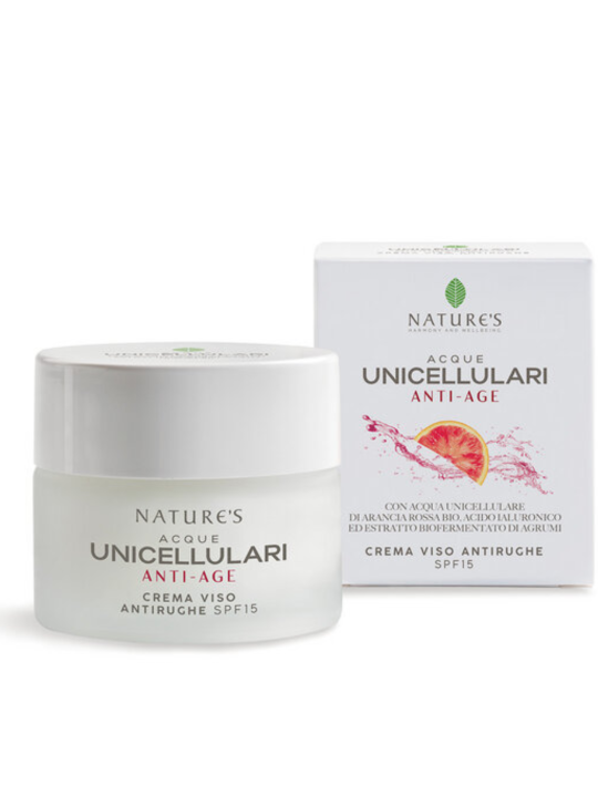 Crema de fata antirid Acque Unicellulari SPF15 50ml Nature's
