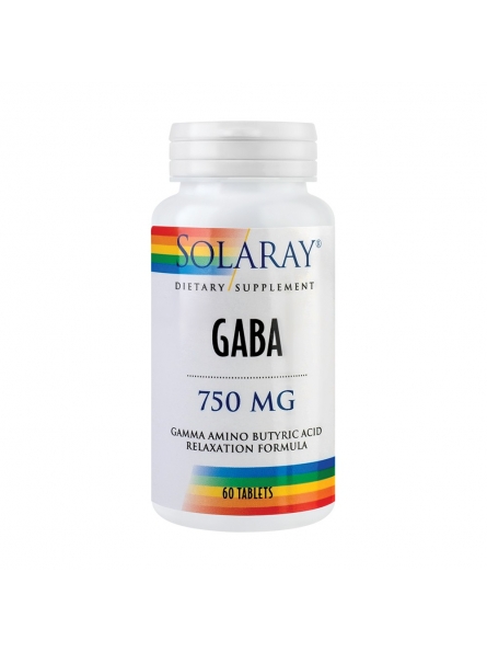 GABA 750mg 60 tablete Solaray